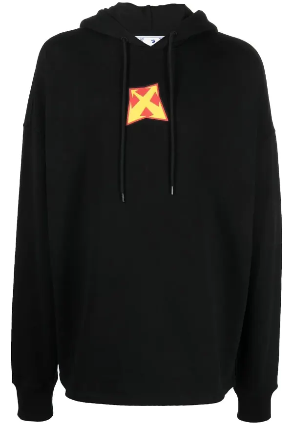 Off-White Thund Arr hoodie - Svart