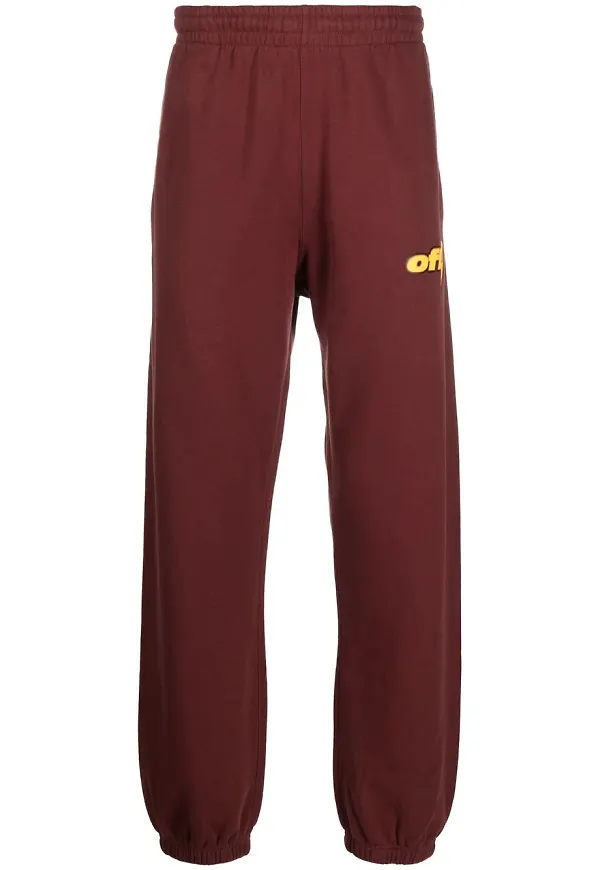 Off-White Thunder Stable sweatpants - Röd