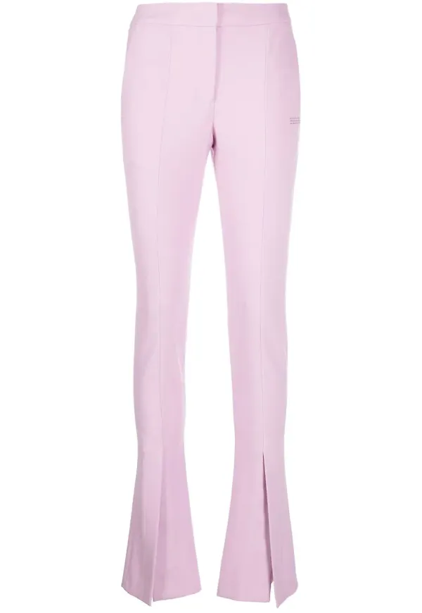 Off-White utsvängda byxor - Rosa