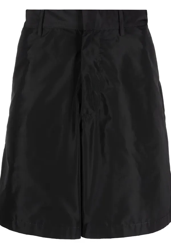 Off-White utsvängda shorts - Svart