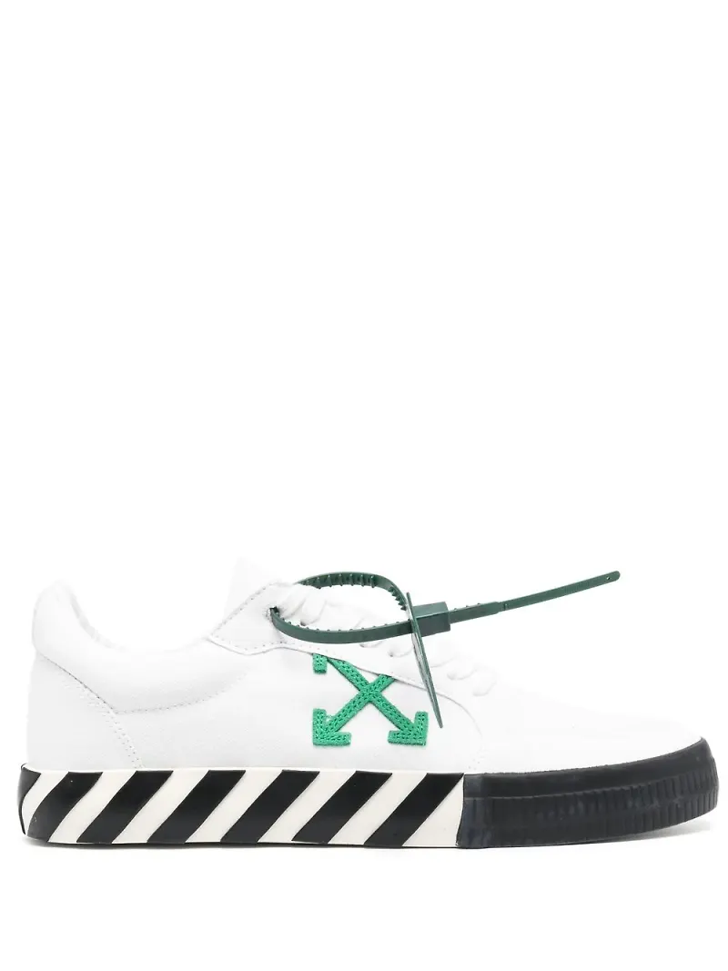 Off-White Vulcanized Arrows låga träningsskor - Vit