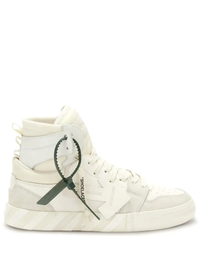 Off-White Vulcanized höga sneakers - Vit