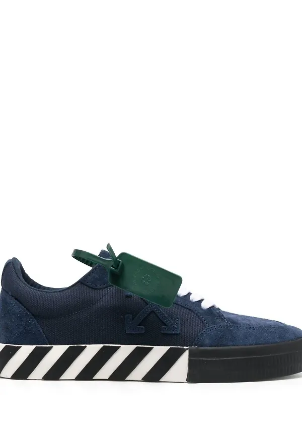 Off-White Vulcanized låga sneakers - Blå