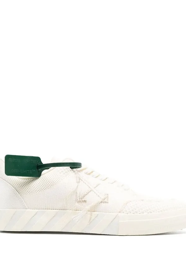 Off-White Vulcanized låga sneakers - BONE BONE