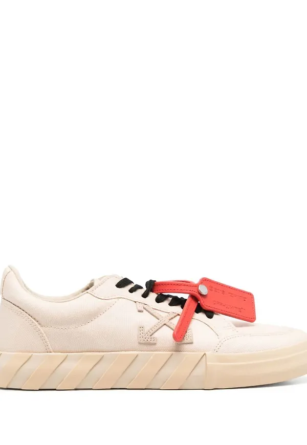 Off-White Vulcanized låga sneakers - Neutral