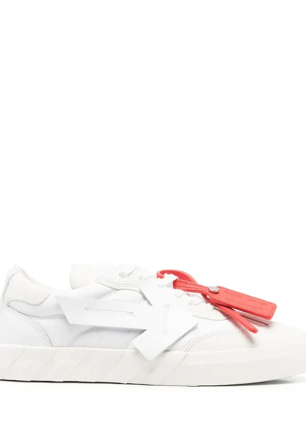 Off-White Vulcanized låga sneakers - Vit