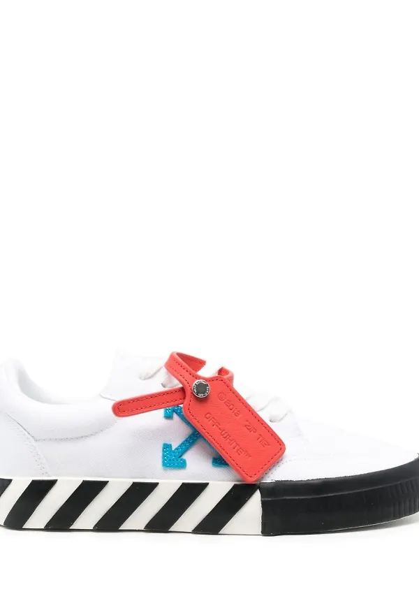 Off-White Vulcanized låga sneakers - Vit