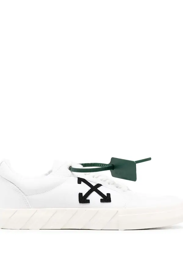 Off-White Vulcanized låga sneakers - Vit