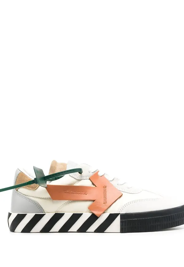 Off-White Vulcanized låga sneakers - Vit