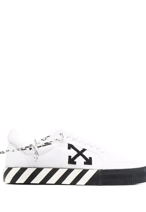 Off-White Vulcanized låga sneakers - Vit