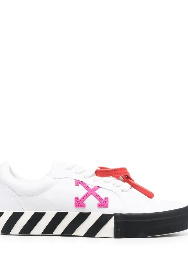 Off-White Vulcanized låga sneakers - Vit