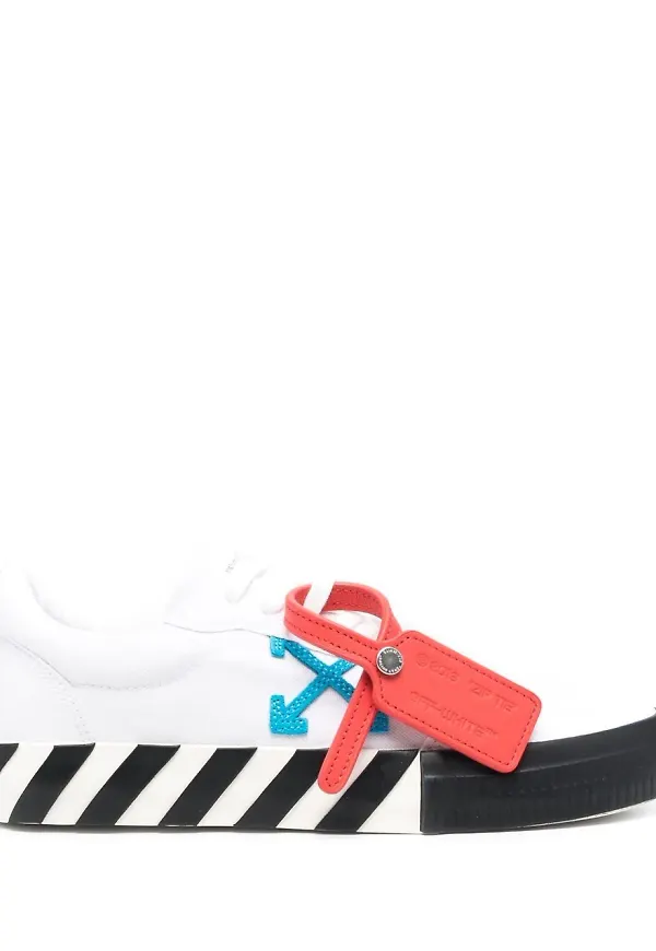 Off-White Vulcanized låga sneakers - Vit