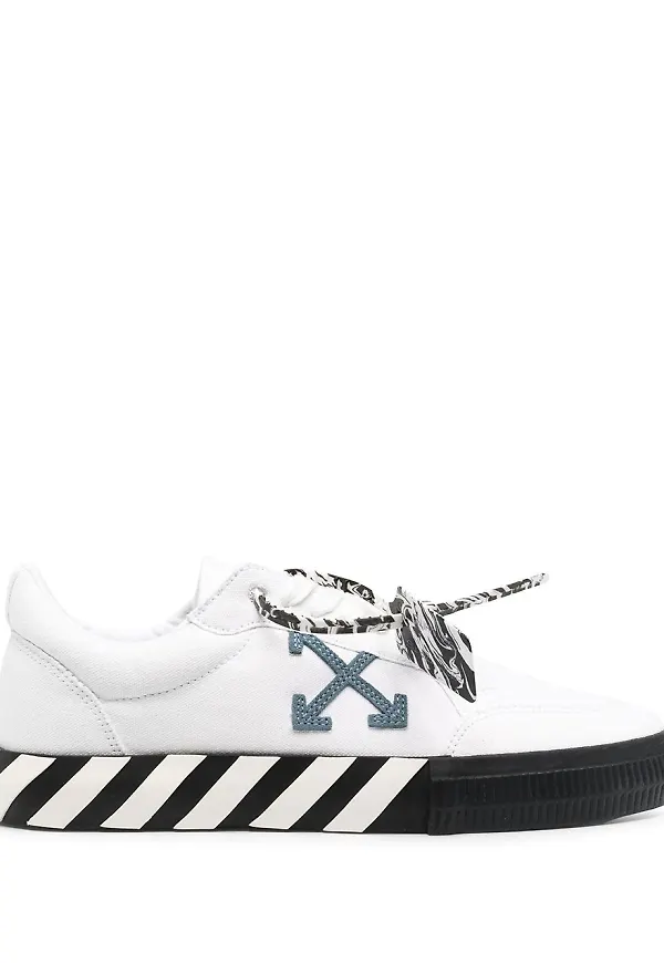 Off-White Vulcanized låga sneakers - Vit