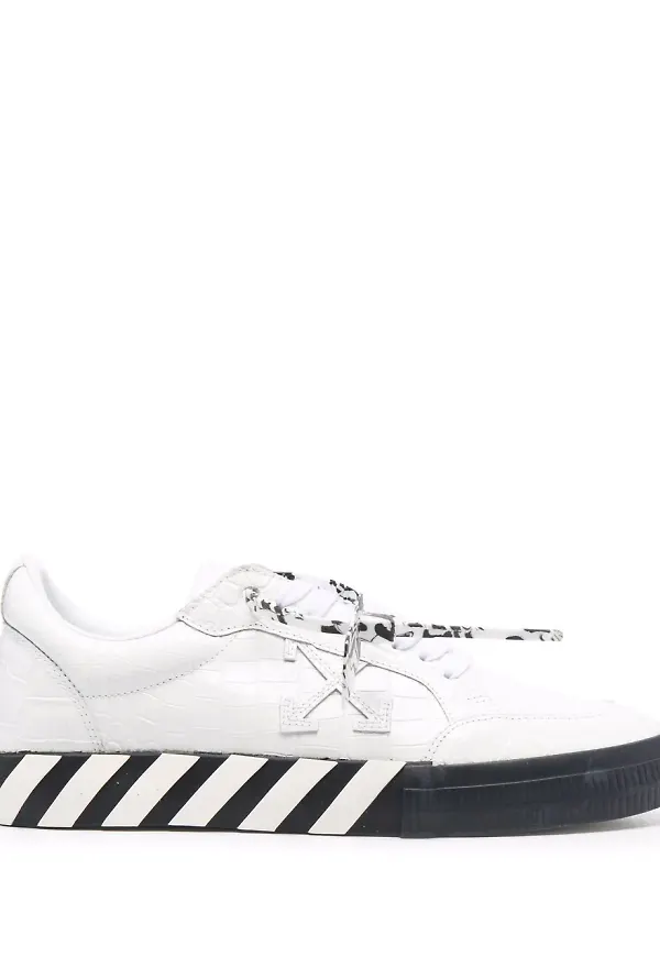 Off-White Vulcanized låga sneakers - Vit