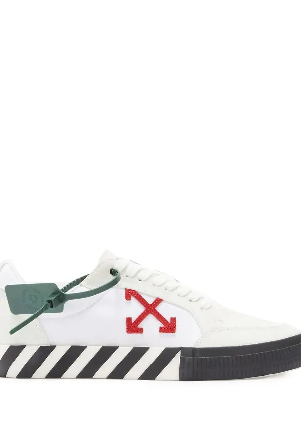 Off-White Vulcanized låga sneakers - Vit