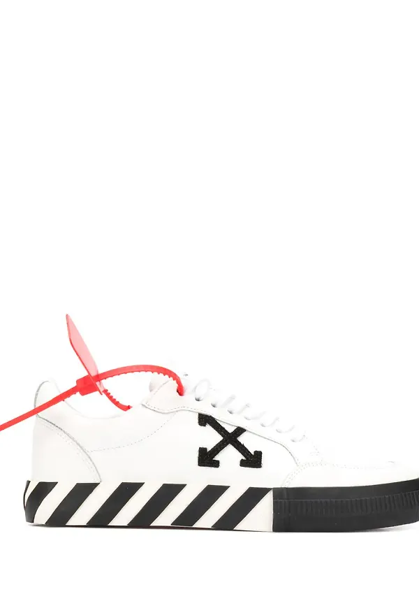 Off-White Vulcanized låga sneakers - Vit