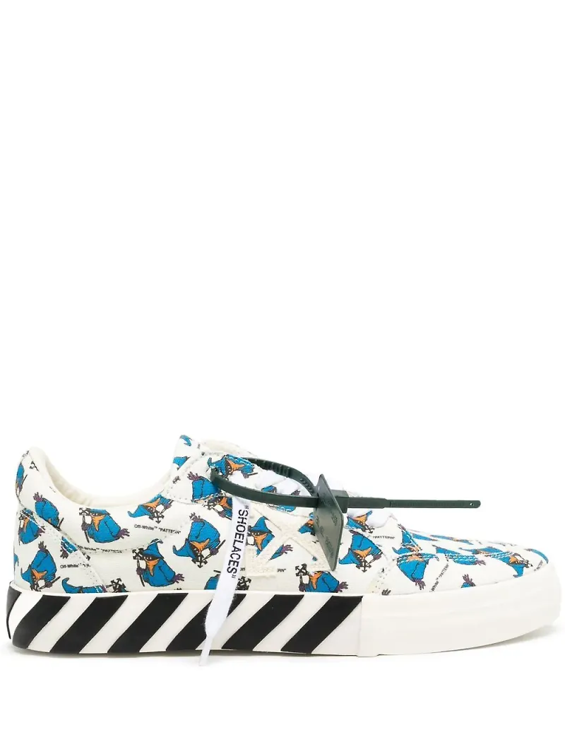 Off-White Vulcanized låga sneakers - Vit
