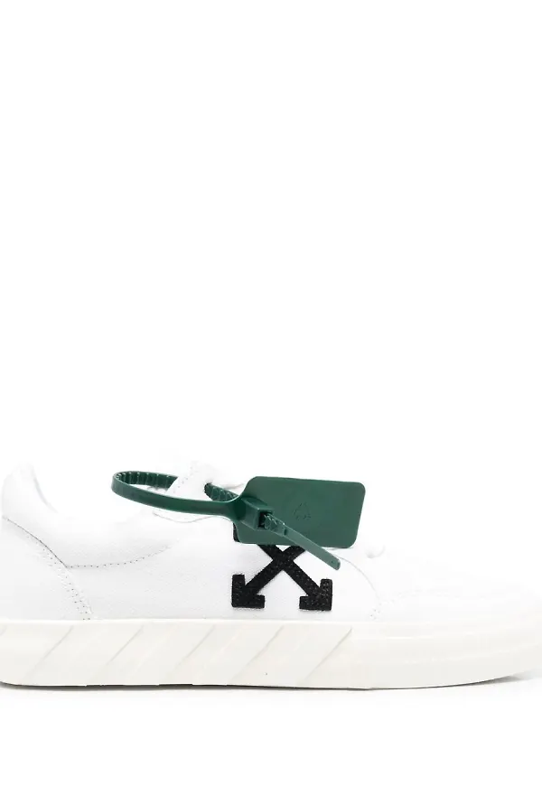 Off-White Vulcanized låga sneakers - Vit