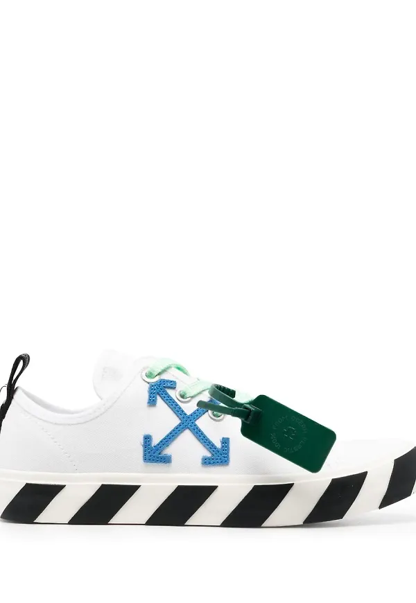 Off-White Vulcanized låga sneakers - Vit