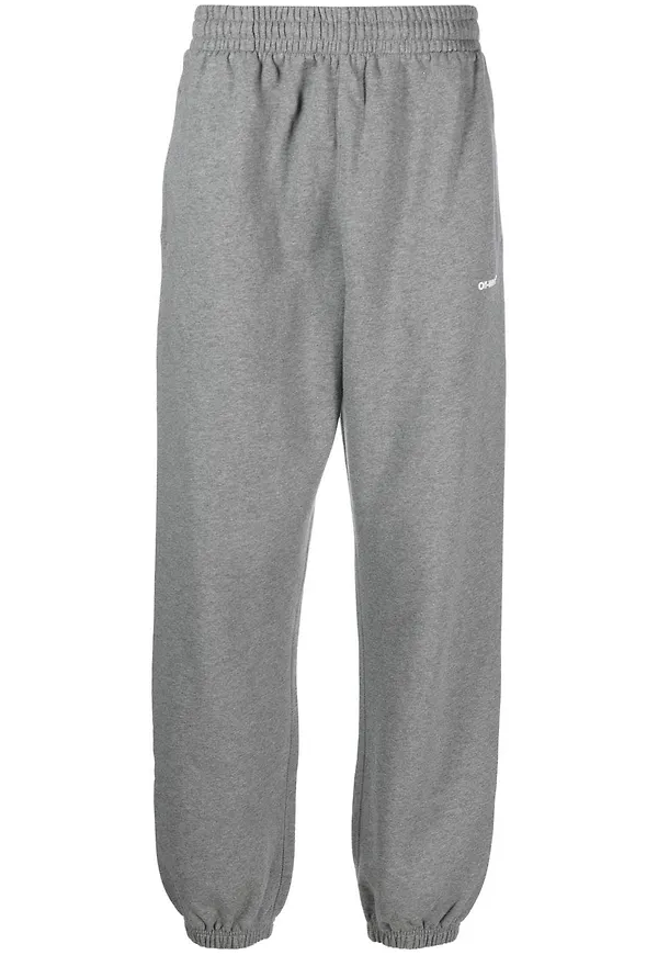 Off-White Wave Diagonal sweatpants - Grå