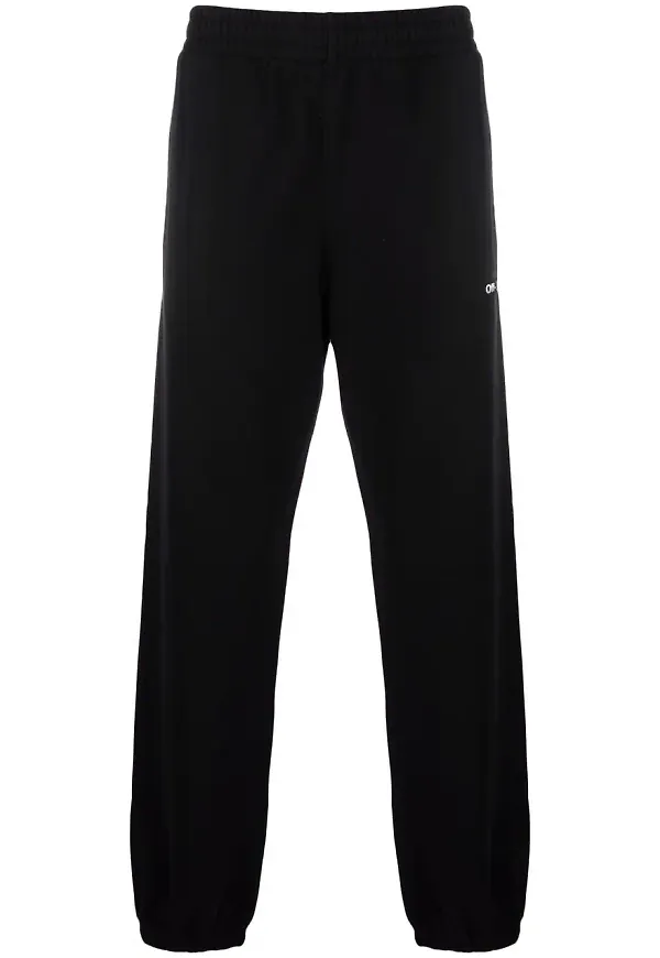Off-White Wave Diagonal track pants - Svart