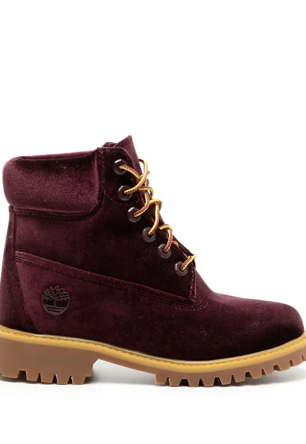 Off-White x Timberland stövletter - Lila