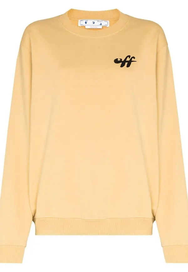 Off-White Zebra Arows sweatshirt - Neutral