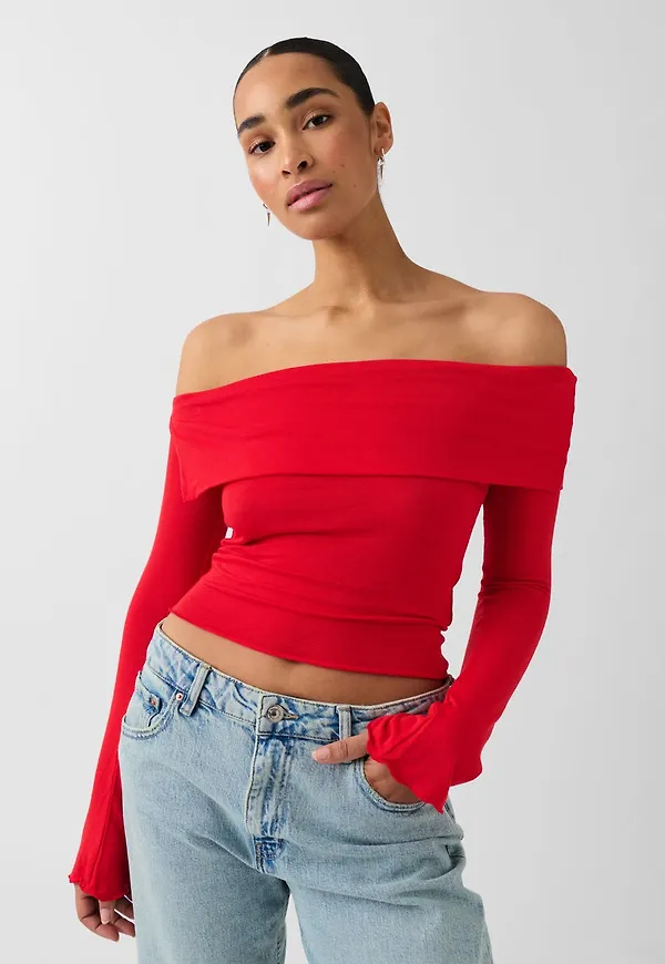 Off shoulder top
