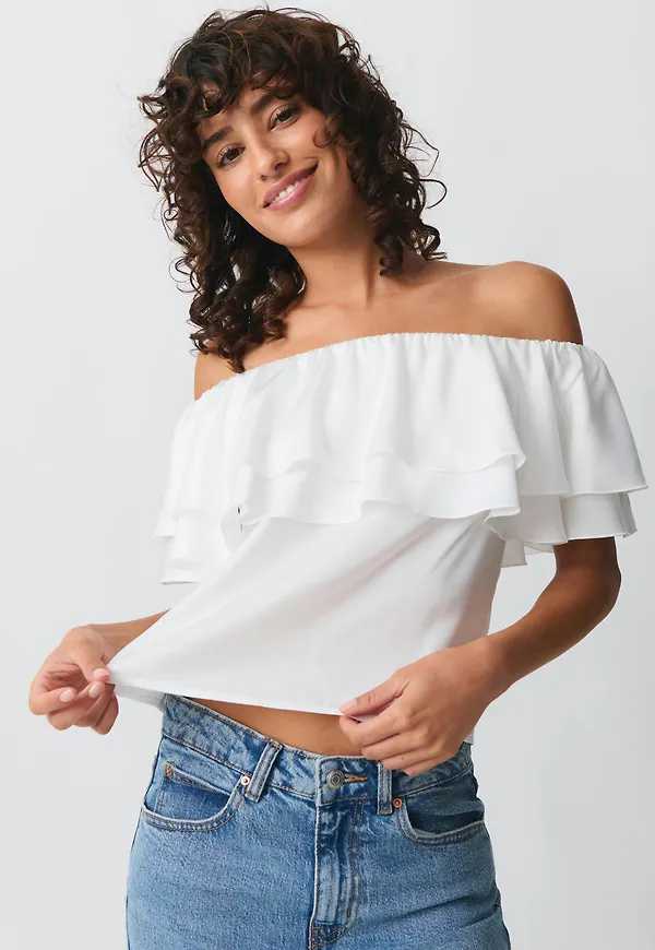 Off shoulder top