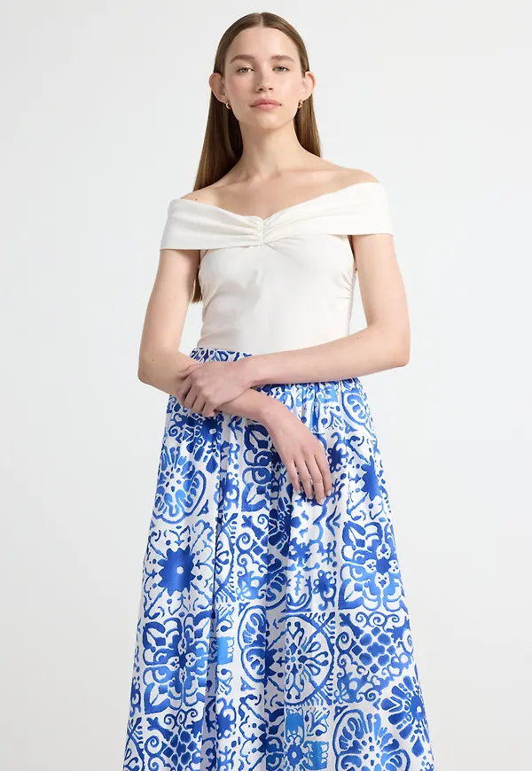 Off shoulder topp