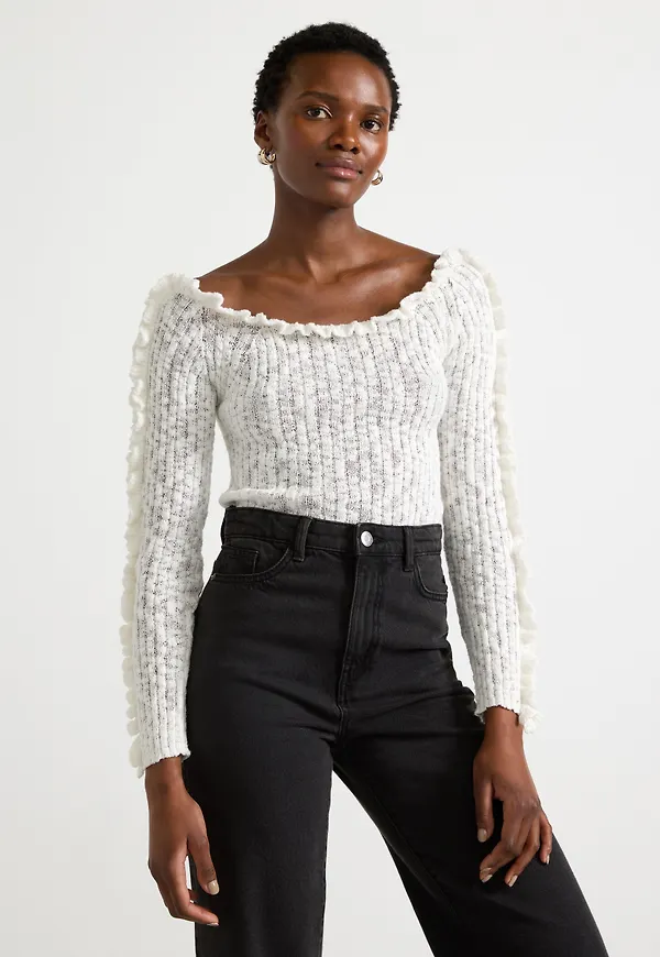 Off shoulder Tröja