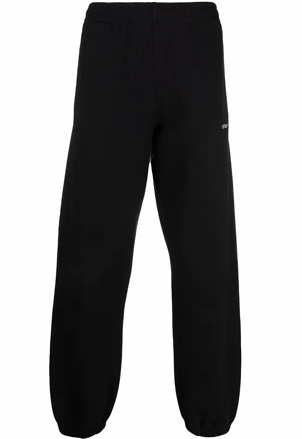 Off-White Arrows sweatpants med motiv - Svart