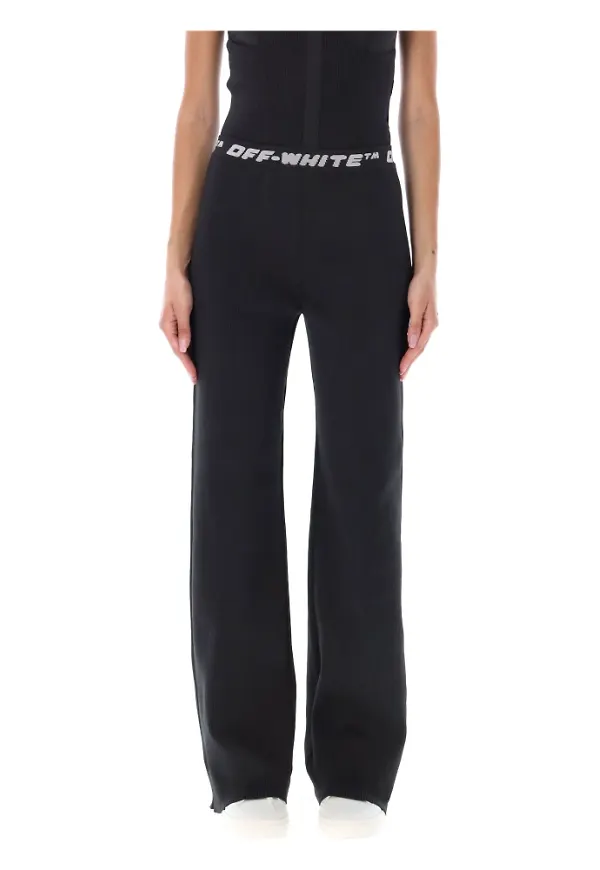 Off White Breda byxor Svart, Dam