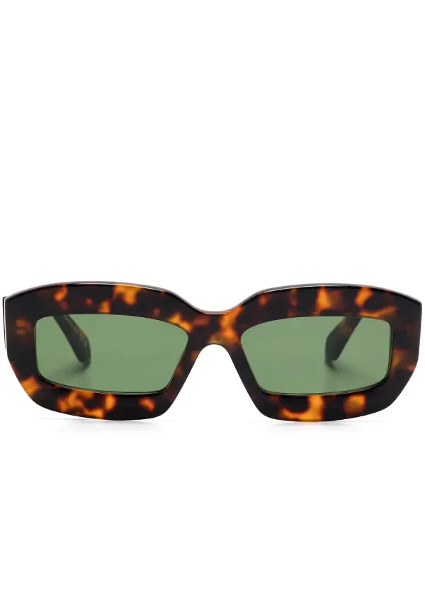 Off-White Eyewear Charlotte solglasögon - Brun