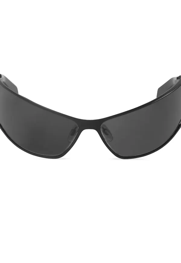 Off-White Eyewear Luna solglasögon i oversize-modell - Svart