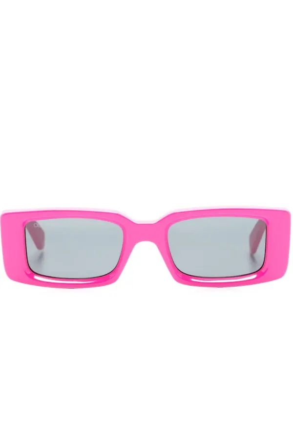 Off-White Eyewear rektangulära solglasögon - Rosa