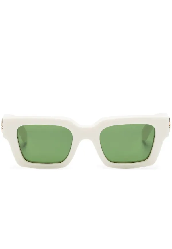 Off-White Eyewear Virgil fyrkantiga solglasögon - Vit