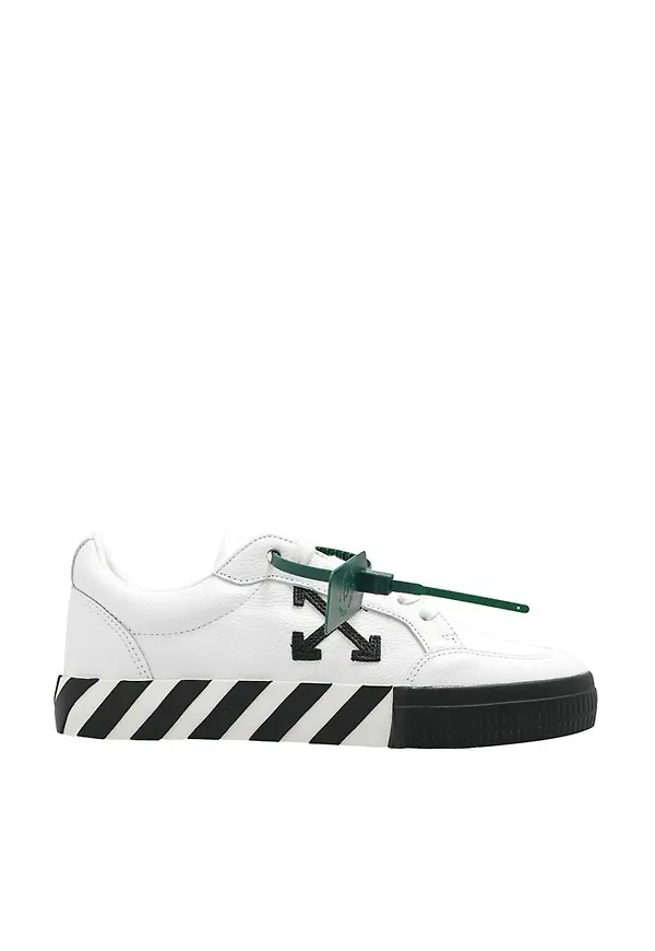 Off White Low Vulcanized sneakers Vit, Dam