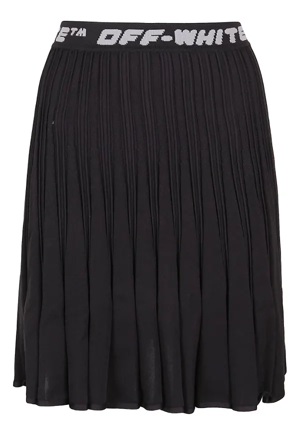 Off White Skirt Svart, Dam