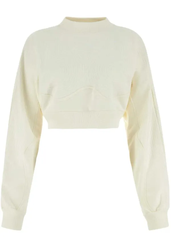 Off White Sweatshirts Vit, Dam