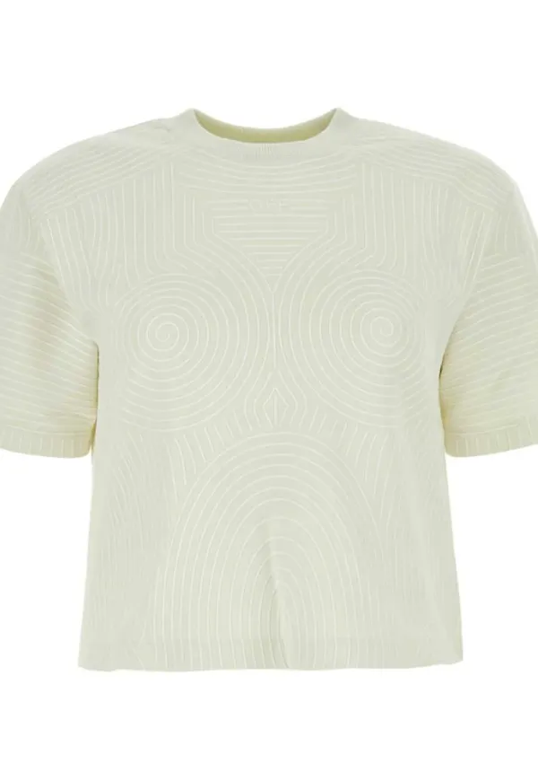 Off White T-Shirts Vit, Dam