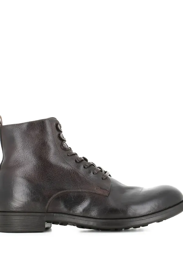 Officine Creative Chelsea-boots med snörning - Brun