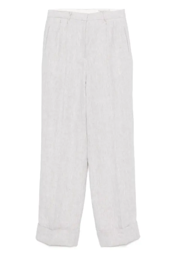 Officine Generale byxor med mudd - Neutral