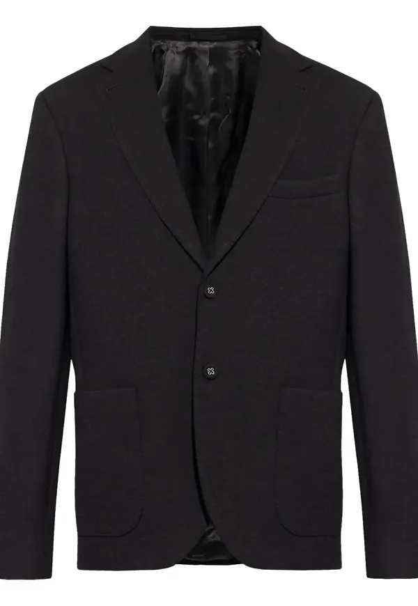 Officine Generale enkelknäppt blazer - Svart