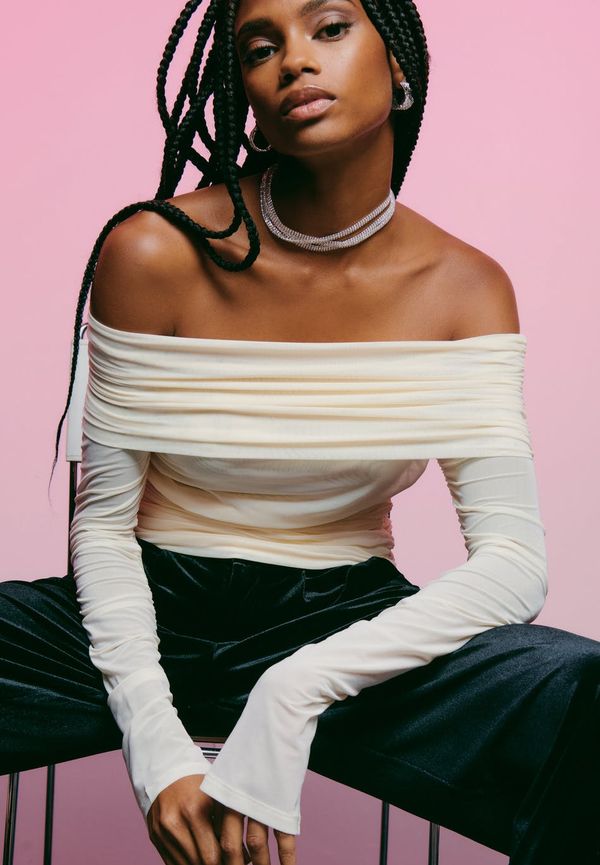 Långärmade toppar med mesh dam (2024) • Nu upp till 70 rea Alissa