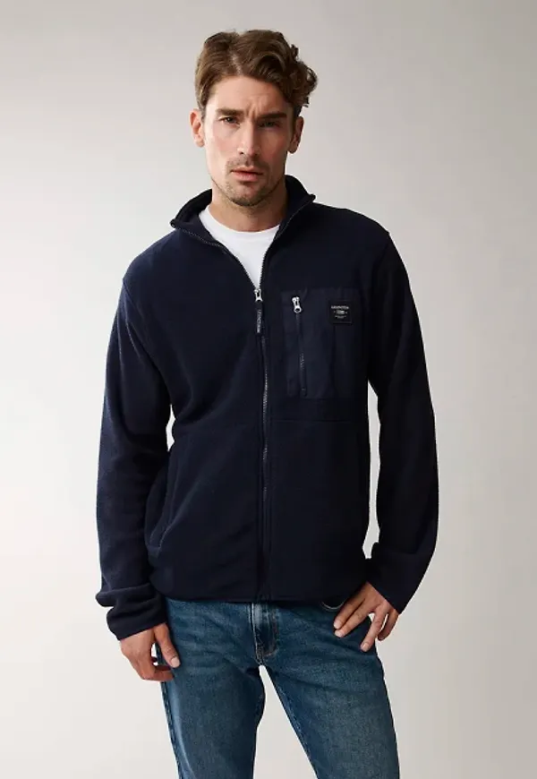 Oliver Full Zip Fleece Cardigan