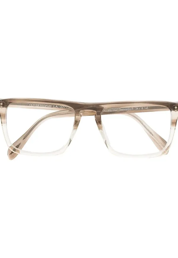 Oliver Peoples Bernardo fyrkantiga glasögon - Neutral