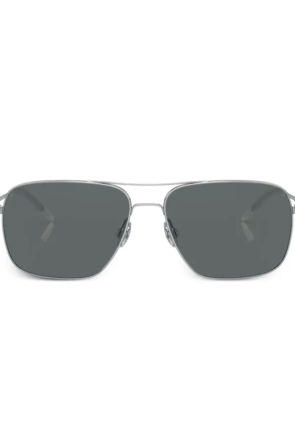Oliver Peoples Clifton solglasögon - Silverfärgad