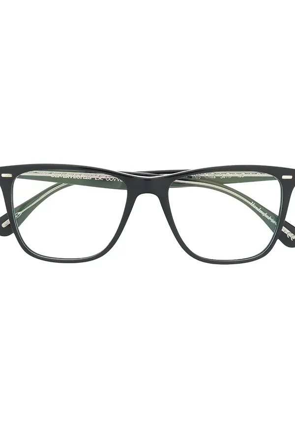 Oliver Peoples glasögon med fyrkantiga bågar - Svart