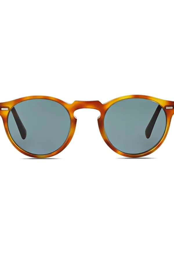 Oliver Peoples 'Gregory Peck' sunglasses - Brun